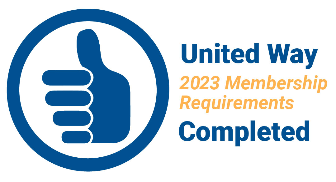 2023 United Way Membership Requirements Completed logo
