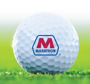 MPC logo on golf ball